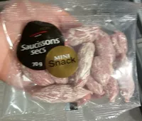 Mängden socker i Saucissons Secs