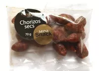 Mängden socker i Chorizos secs mini Snack