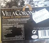Mängden socker i Queso de oveja curado