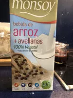 Mängden socker i Bebida De Arroz+avellanas-monsoy