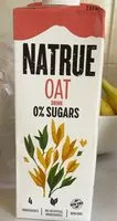 Mängden socker i Natrue oat drink 0% sugars