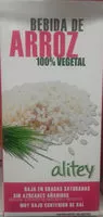 Mängden socker i Bebida de arroz