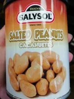 Mängden socker i Saltes peanuts cacahuetes