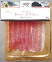 Mängden socker i Serrano Schinken