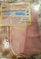 Mängden socker i Jambon superieur braise