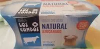 Mängden socker i Yogur cremoso natural azucarado