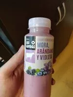 Mängden socker i Yogur semi desnarado+fruta Mora, Arándanos y Violeta