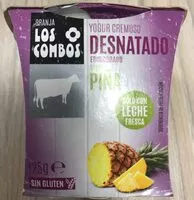 Mängden socker i Yogur cremoso desnatado edulcorado sabor piña