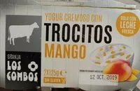 Mängden socker i Yogur cremoso con trocitos