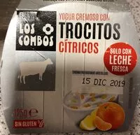 Mängden socker i Yogur cremoso con trocitos cítricos