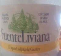 Mängden socker i Agua Fuente Liviana