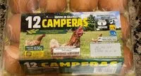 Mängden socker i Huevos de gallinas camperas