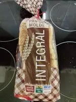 Mängden socker i Pan de molde 100% integral de trigo