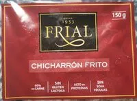 Mängden socker i Chicharrón frito