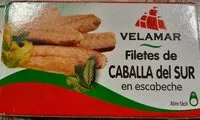 Mängden socker i Filetes de Caballa del Sur en escabeche
