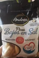 Mängden socker i Picos bajos en sal