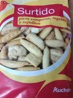 Mängden socker i Picos camperos, regañás y rajaditos surtidos