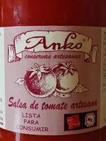 Mängden socker i Salsa de tomate Anko