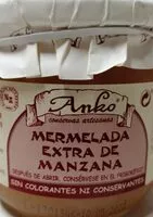 Mängden socker i Mermelada de manzana Anko