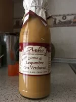 Mängden socker i Crema de legumbres con verduras