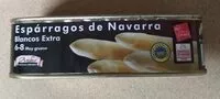 Mängden socker i Espárragos de Navarra