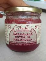 Mängden socker i Mermelada Extra De Frambuesa