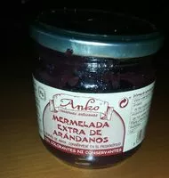 Mängden socker i Mermelada extra de arándanos