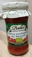 Mängden socker i Salsa ecológica de Tomate