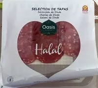 Mängden socker i Selection de tapas halal