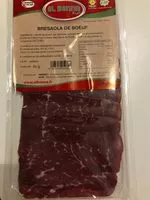 Mängden socker i Bresaola de boeuf