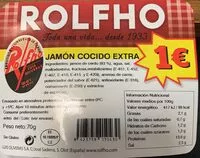 Mängden socker i Jamon Cocido Extra