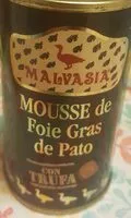 Mängden socker i Mouse de Foie Gras de Pato con Trufa