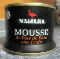 Mängden socker i Mouse de foie de pato con trufa