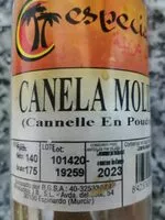 Mängden socker i Canela molida