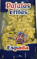 Mängden socker i Patatas fritas