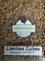 Mängden socker i Llenties cuites Inderach