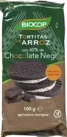 Mängden socker i Tortitas de arroz con 60% de chocolate negro