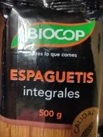 Mängden socker i Iris spaguetis integrales ecológicos