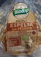 Mängden socker i Palitos espelta con sésamo