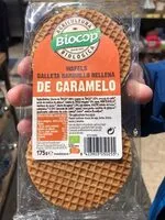 Mängden socker i Wafels galleta barquillo rellena de caramelo