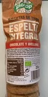 Mängden socker i Galletas de espelta integral con chocolate y