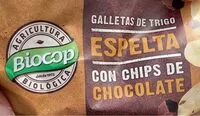 Mängden socker i Galletas de trigo espelta con chips de chocolate
