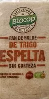 Mängden socker i Pan de molde de trigo de espelta sin corteza