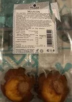 Mängden socker i Madelaine