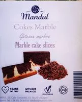 Mängden socker i Marble cake slices - gâteau marbre