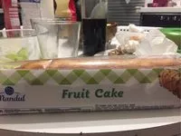 Mängden socker i Fruit cake