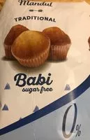 Mängden socker i Madeleine Sans sucre