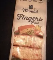 Mängden socker i Fingers (Bizcochos)