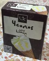 Mängden socker i 4conos sabor limón