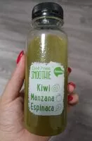 Mängden socker i Smoothie kiwi manzana espinaca